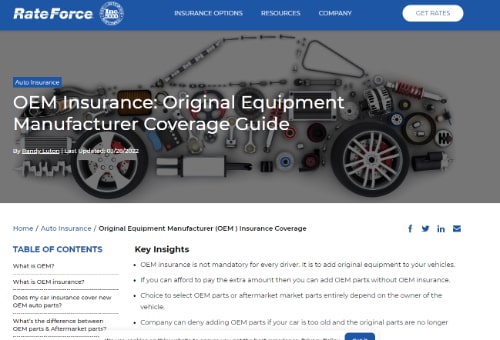 OEM保险:原始设备制造商保险指南