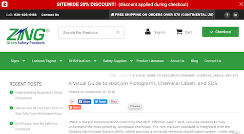 HazCom象形图、化学标签和SDS的视觉指南