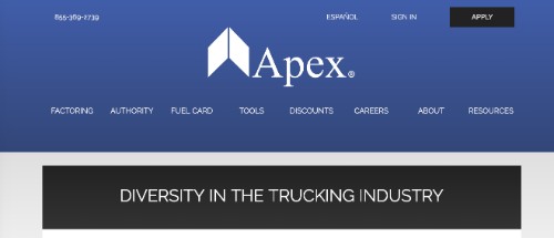 Apex资本公司卡车运输博客