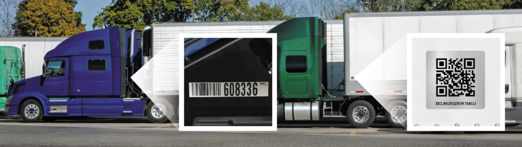 Metalphoto运输货运车队标签标签铭牌数据板